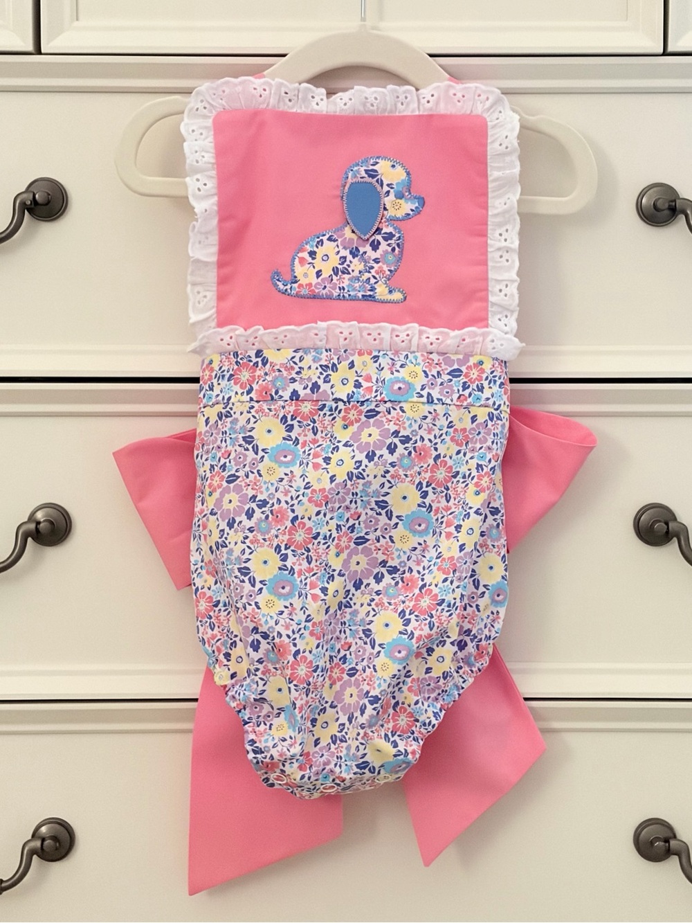 NWOT The Beaufort Bonnet Company Sally Sunsuit Briar Patch Petals 3T